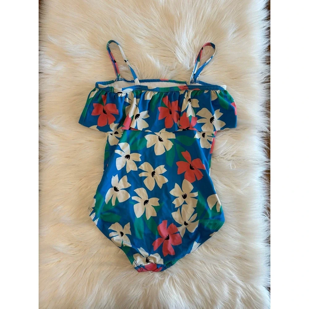Hanna Anderson floral swim size 8 EUC‎